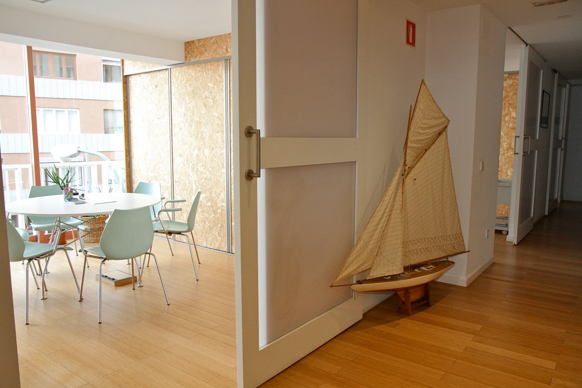 Besprechungszimmer der Kanzlei Bufete Stiff in Palma de Mallorca